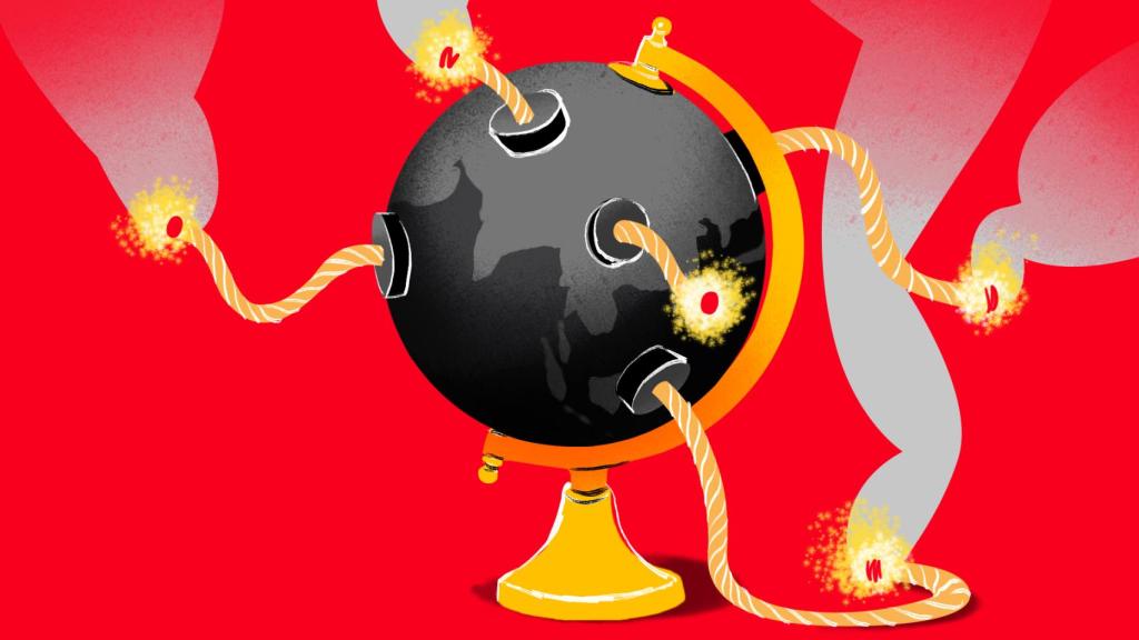 Los puntos calientes del planeta.