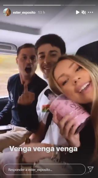 Ester Expósito, de camino al Morriña Fest