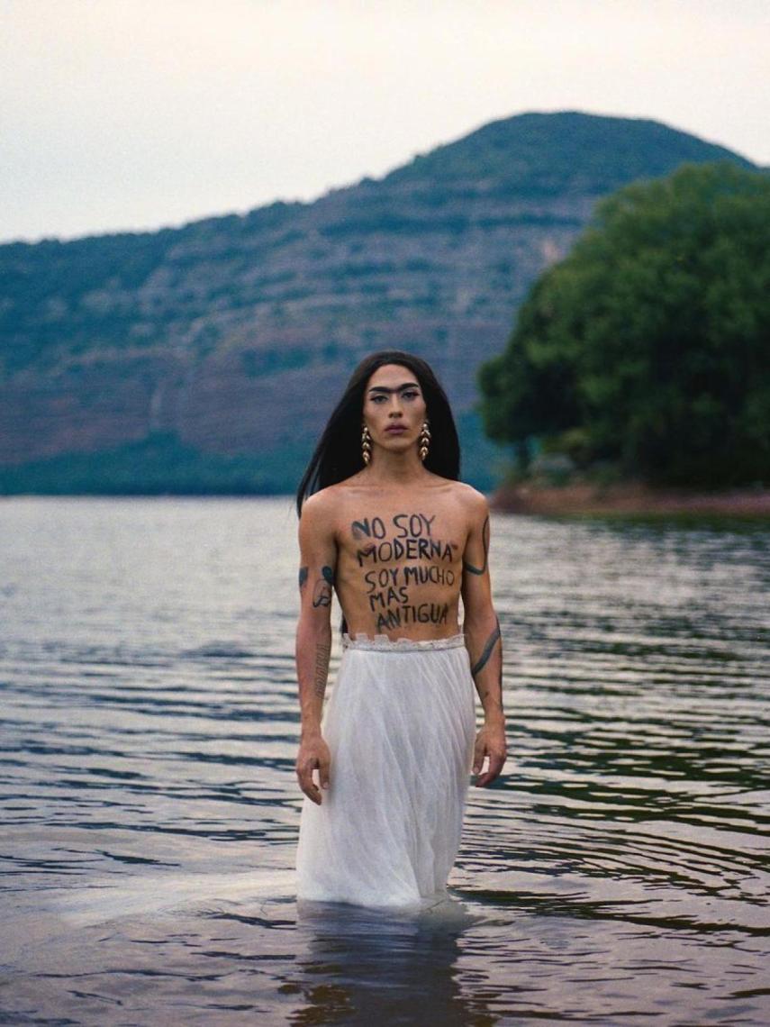 La drag queen Norma Mor.