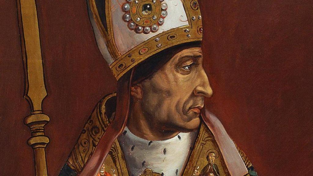 El Cardenal Cisneros como arzobispo.