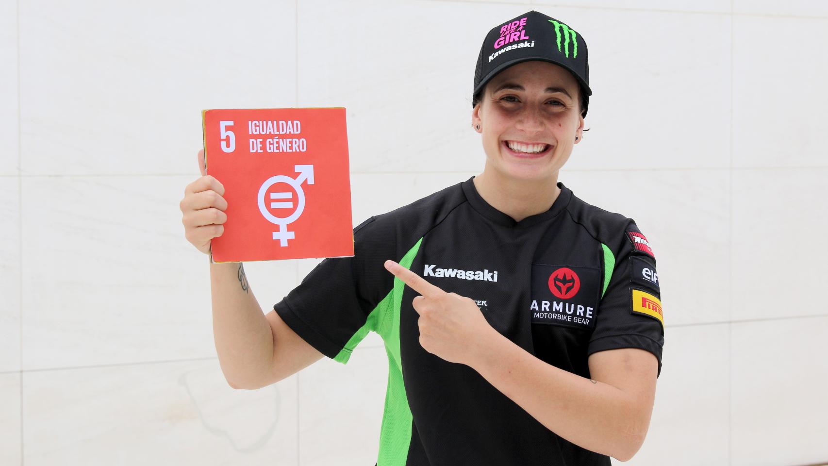 Ana Carrasco: “Todo lo que yo consiga ayudará a que otras lo tengan más fácil”.