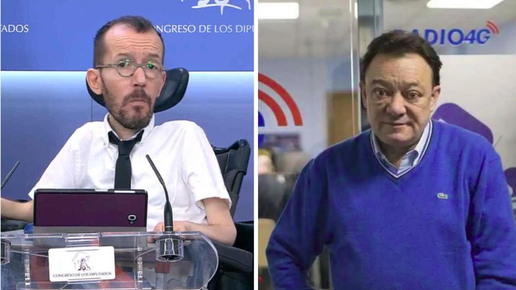 Echenique y Abellán en un fotomontaje.