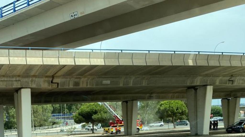 Dispositivo desplegado en la zona.