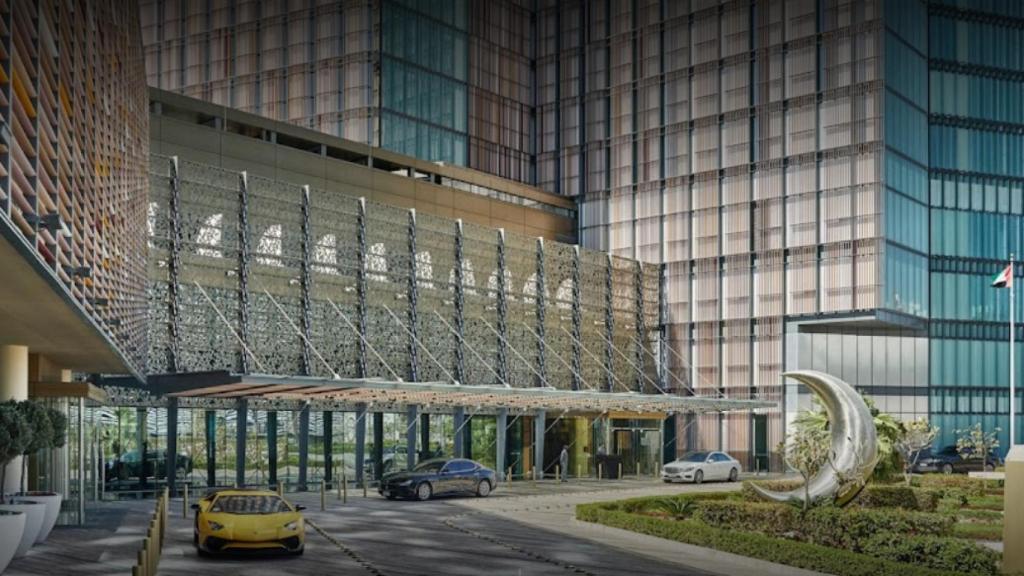 El lujoso Hotel Four Seasons de Abu Dhabi, donde se ha producido el encuentro.