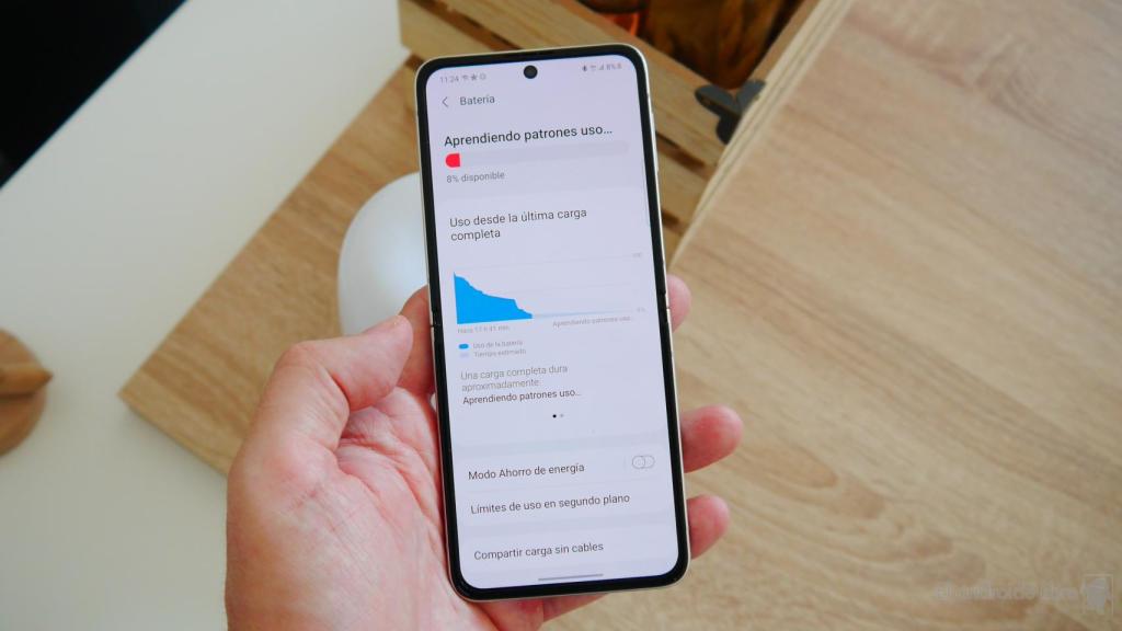 Autonomía del Samsung Galaxy Z Flip 3