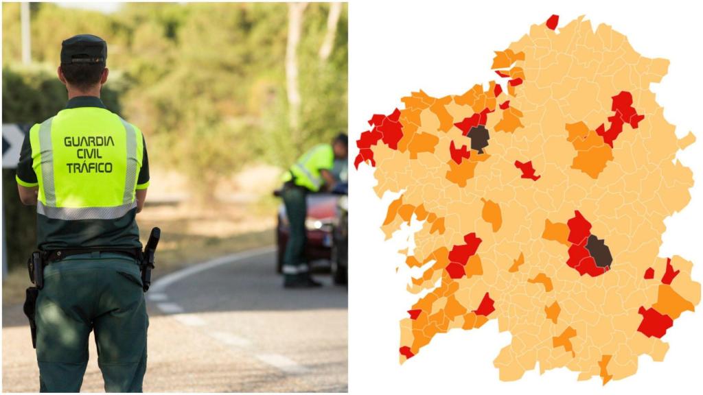 Este es el mapa de Galicia de movilidad, hostelería y restricciones que está en vigor