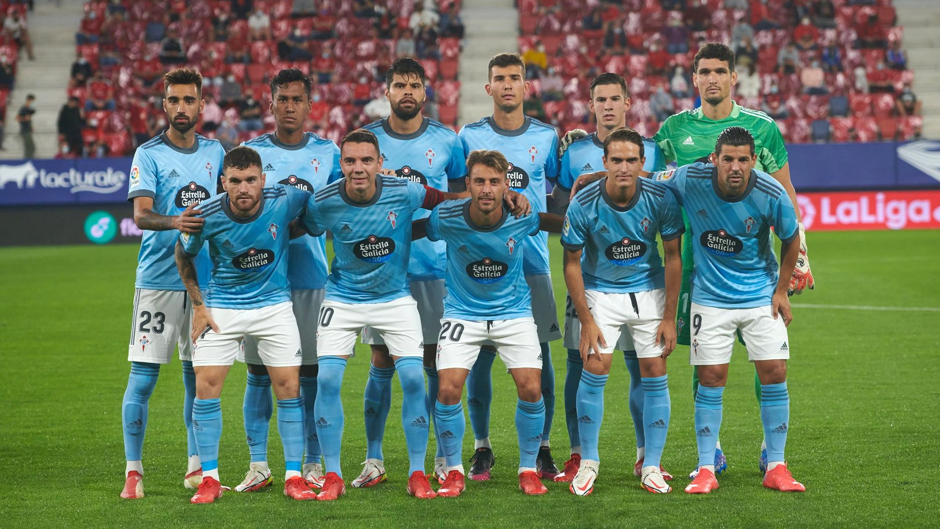 Once inicial del Celta ante Osasuna