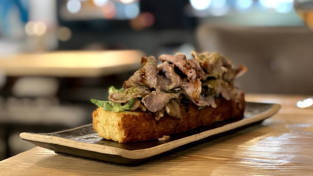 Uno de los múltiples platos y platillos de Es Gerret