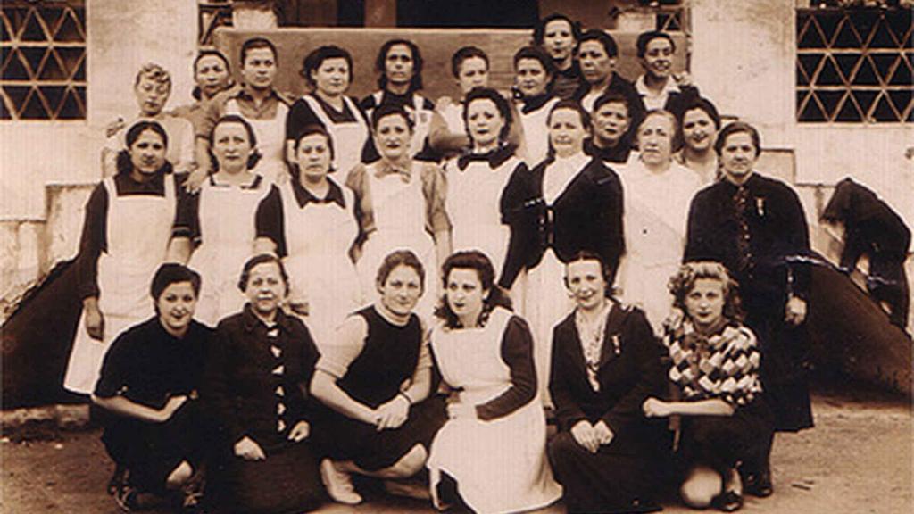 Las Trece Rosas fueron asesinadas junto a una tapia del cementerio de la Almudena.