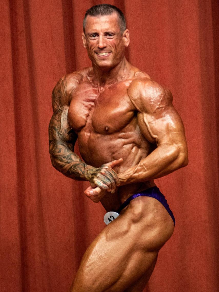 El atleta culturista Rubén Sánchez Montesinos.