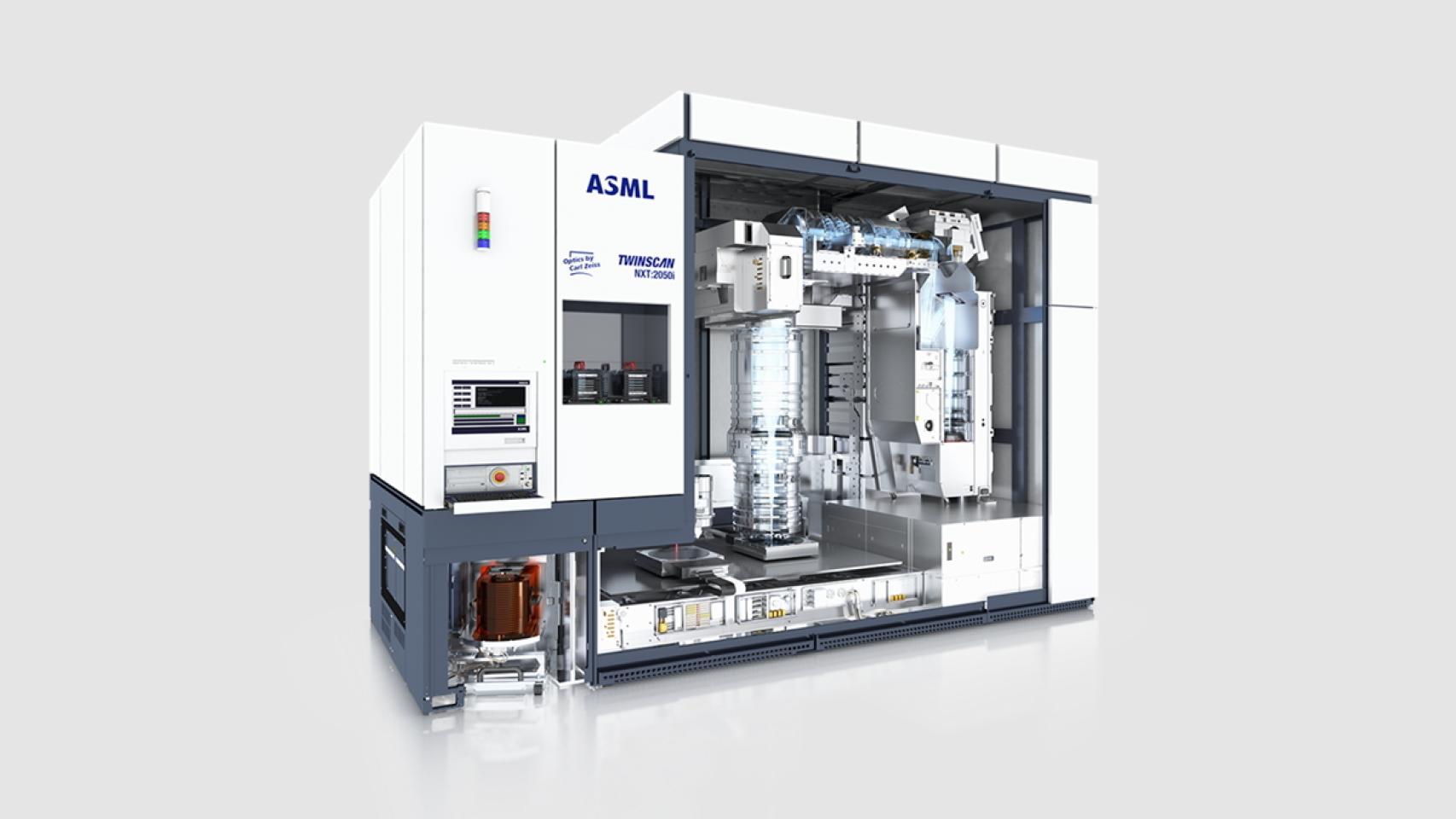 Una máquina de ASML.
