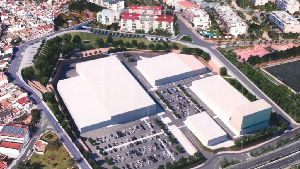 Ordenación de los volúmenes contemplados en el nuevo desarrollo comercial de Salyt.