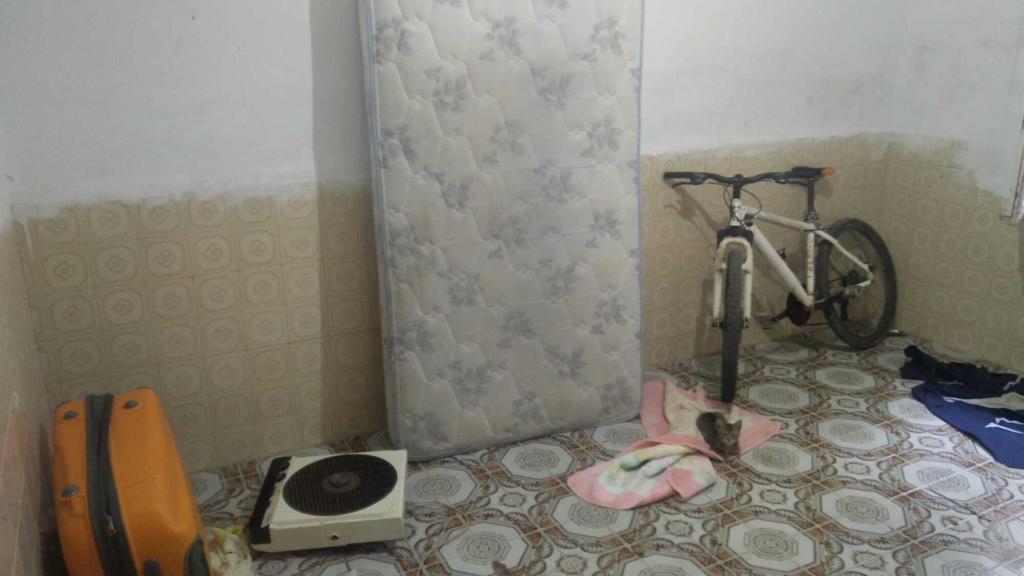 El cuarto donde Natalia y Agustín pasaron sus últimas horas antes de ser arrestados.