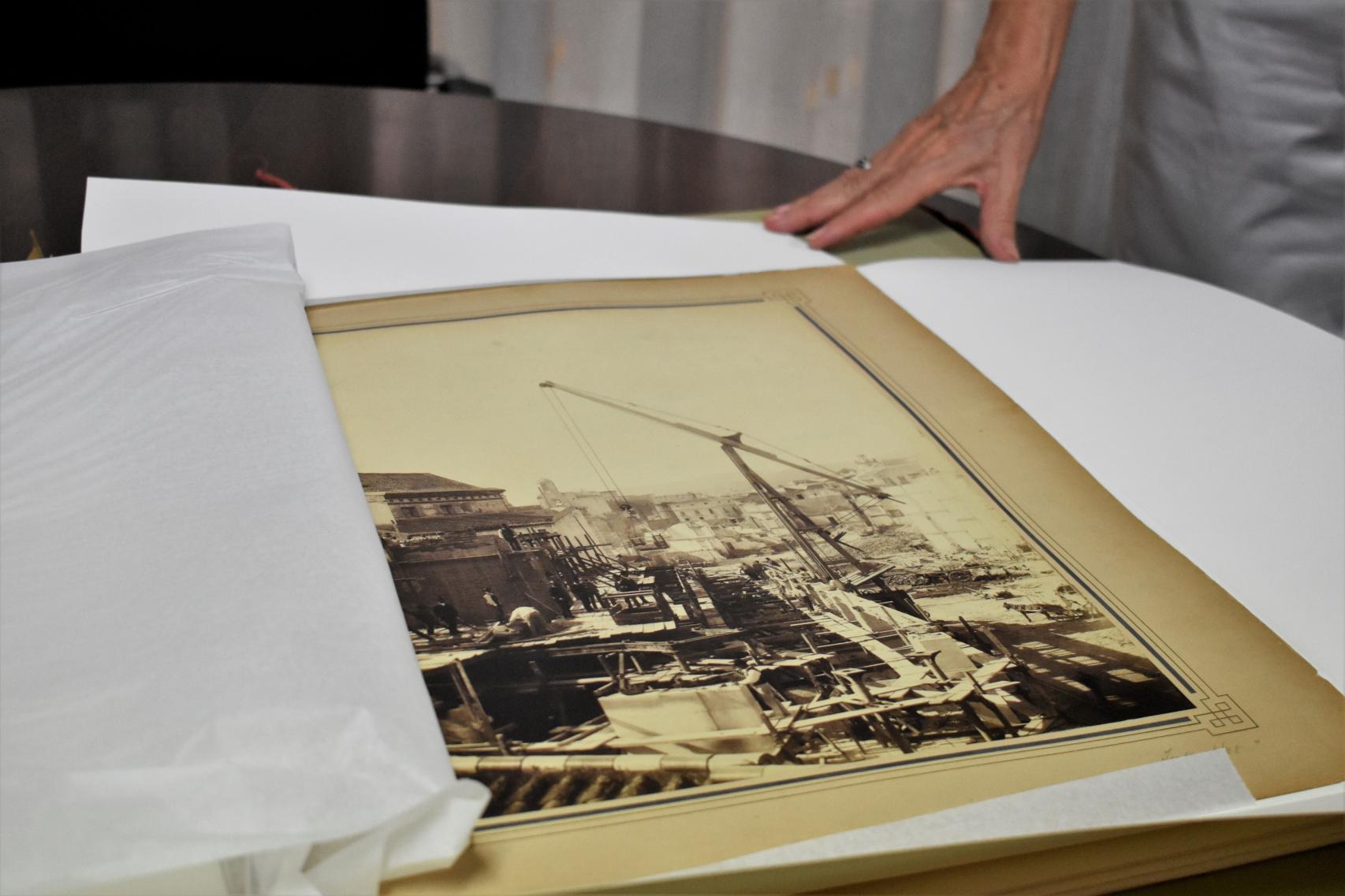 La imagen más representativa del reportaje fotográfico.