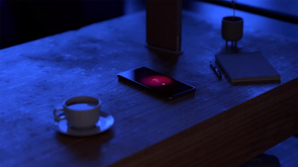 Moto G60s sobre una mesa