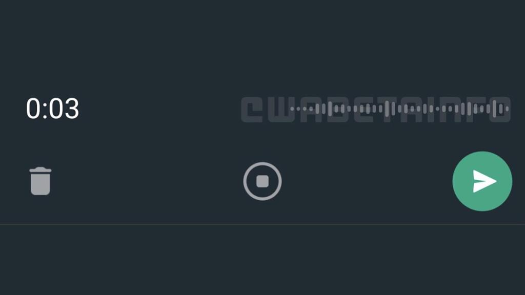 Así será la nueva grabadora de WhatsApp