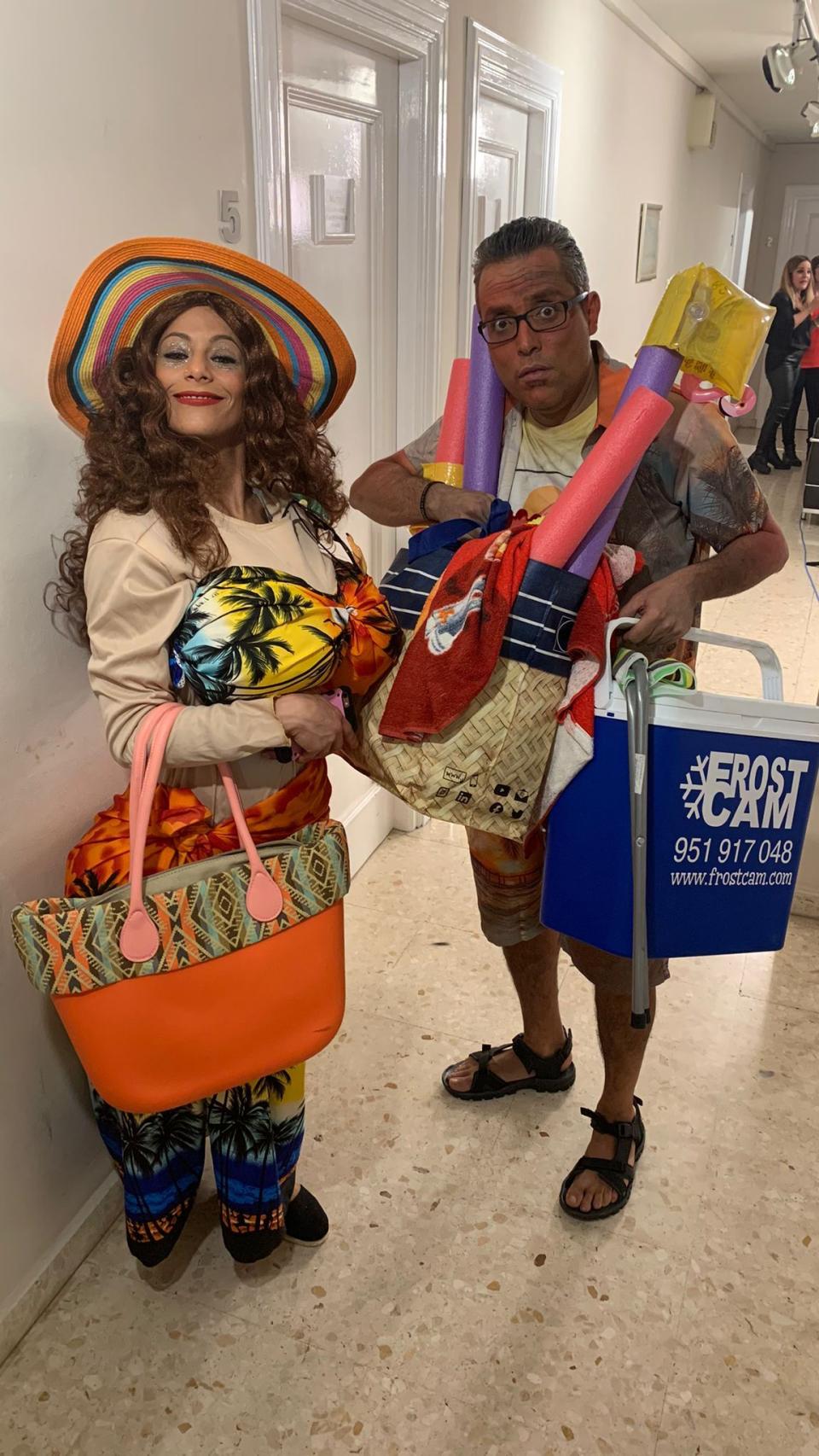 Una imagen en los pasillos del Cervantes en 2020.