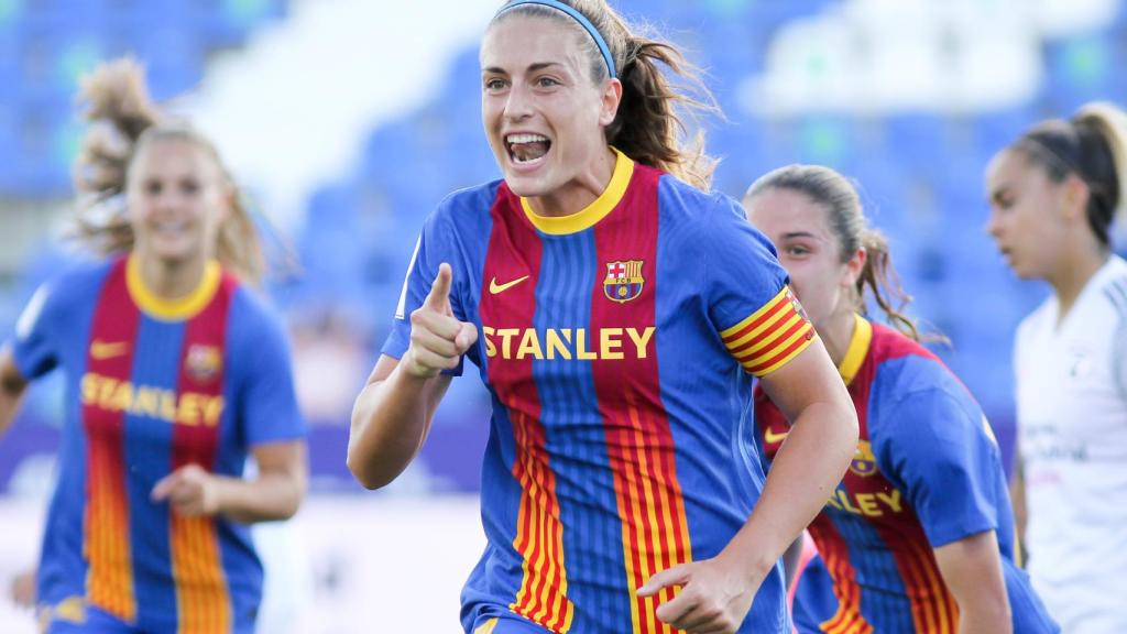Alexia Putellas, en un partido del FC Barcelona