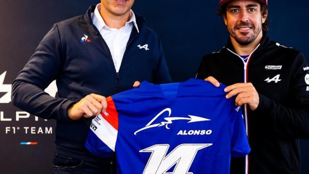 Fernando Alonso renueva con Alpine