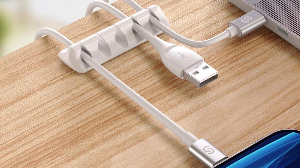Organizadores de cable para ahorrar tiempo y espacio en tu día a día