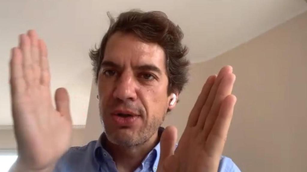 Carlos Kuchkovsky, integrante español del Consejo Asesor Estratégico del Quantum Flagship europeo, durante la entrevista con D+I.