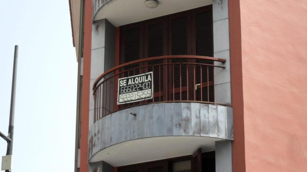 Vivienda en alquiler.