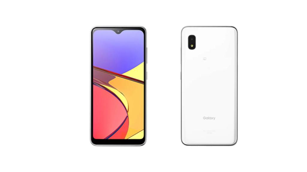 Samsung Galaxy A21 Simple en blanco