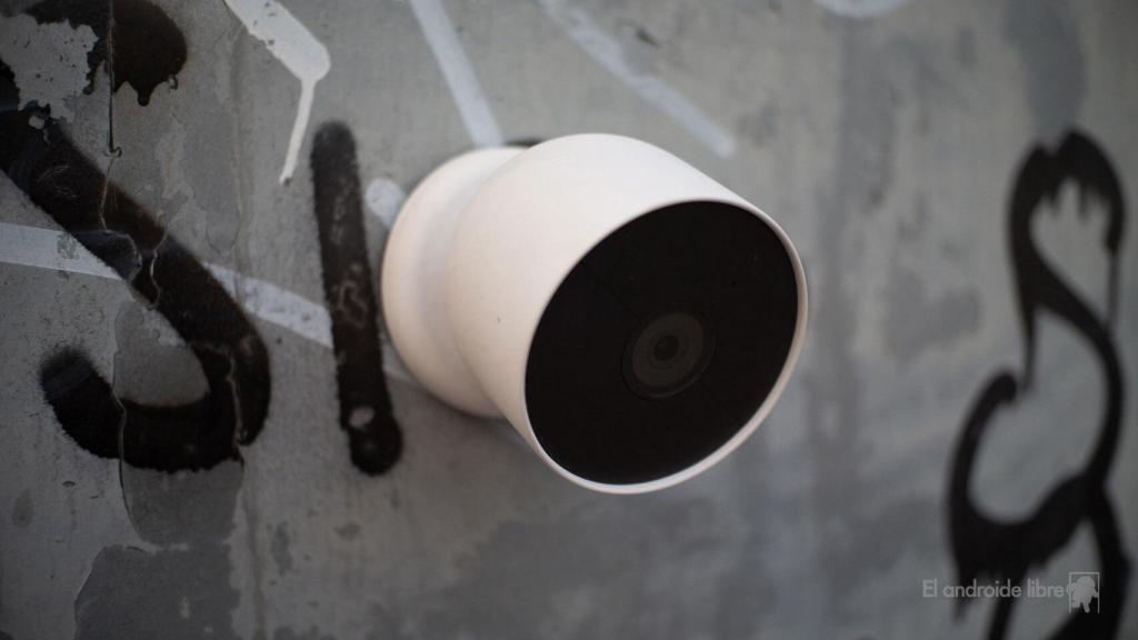 Google Nest Cam colocada
