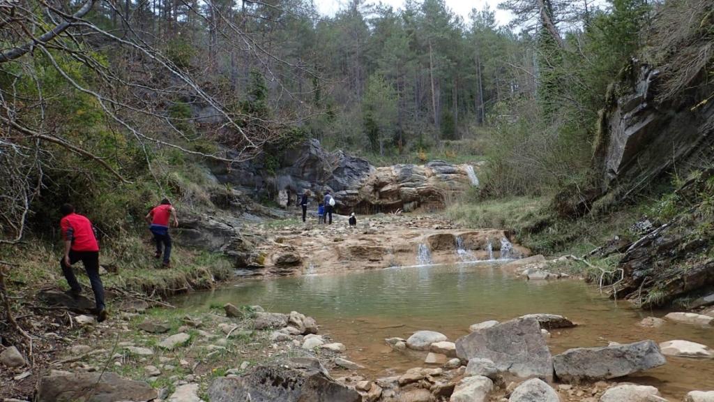 El Gorg del Salt en Planes.