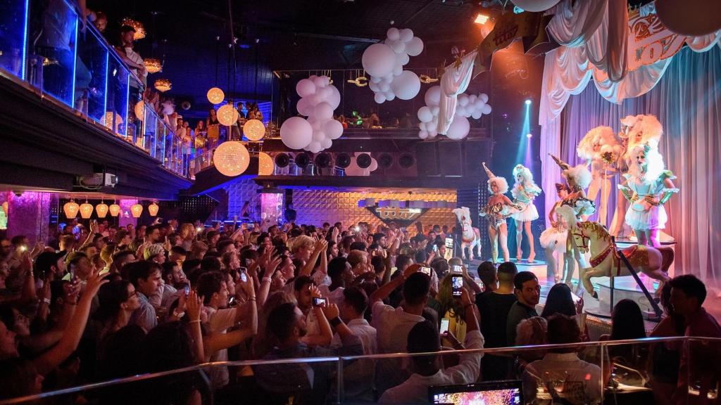 Discoteca Tito's durante una fiesta