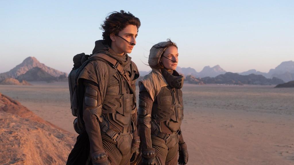 Timothée Chalamet y Rebecca Ferguson en 'Dune', de Villeneuve.