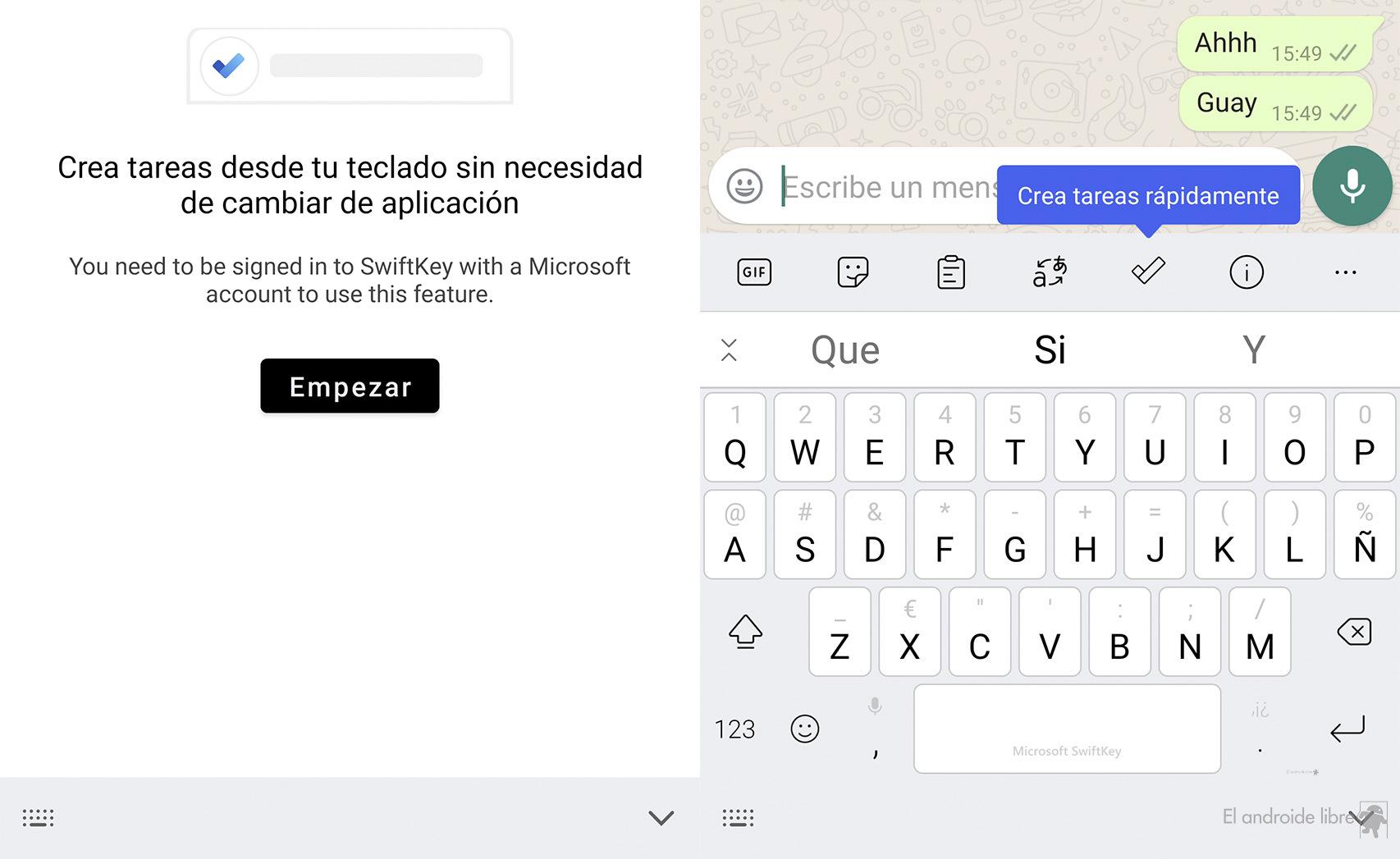 To Do en SwiftKey