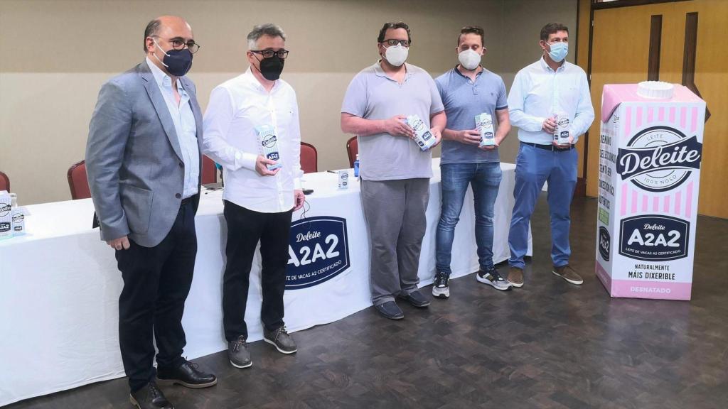 Presentación de la nueva leche de Deleite.