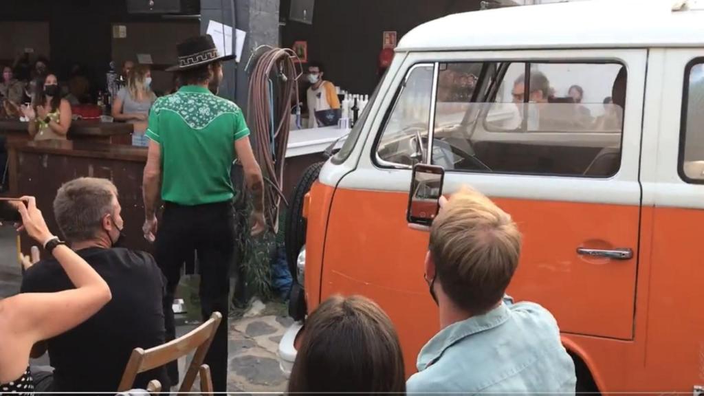 ‘Frame’ de uno de los vídeos de la entrada colgado en redes sociales.