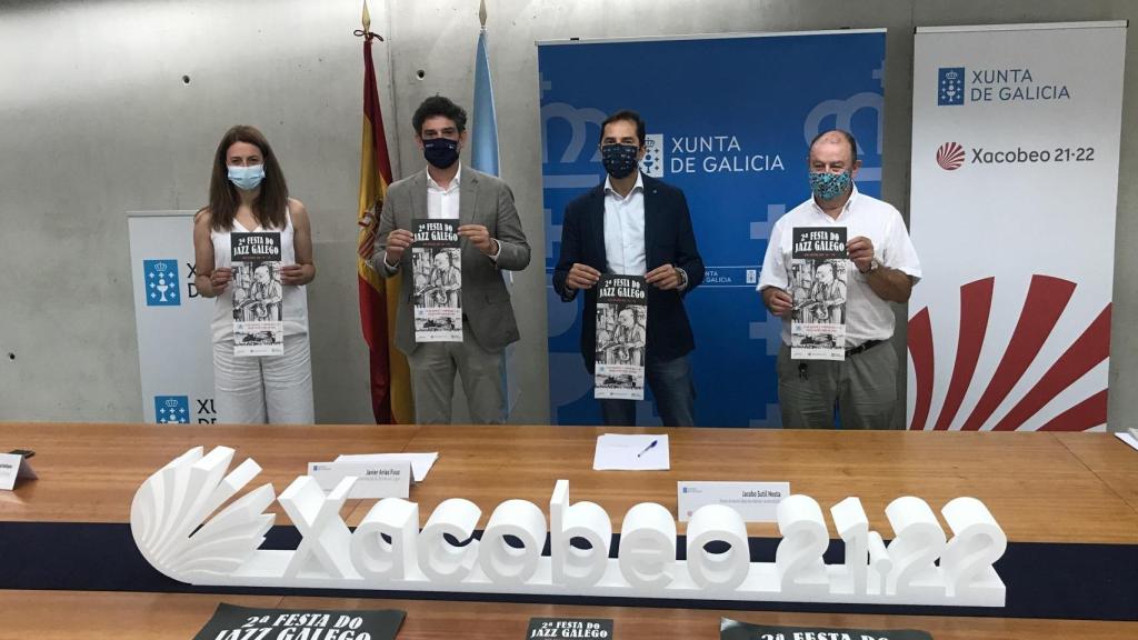 Presentación de la II Edición de la Festa do Jazz Galego.