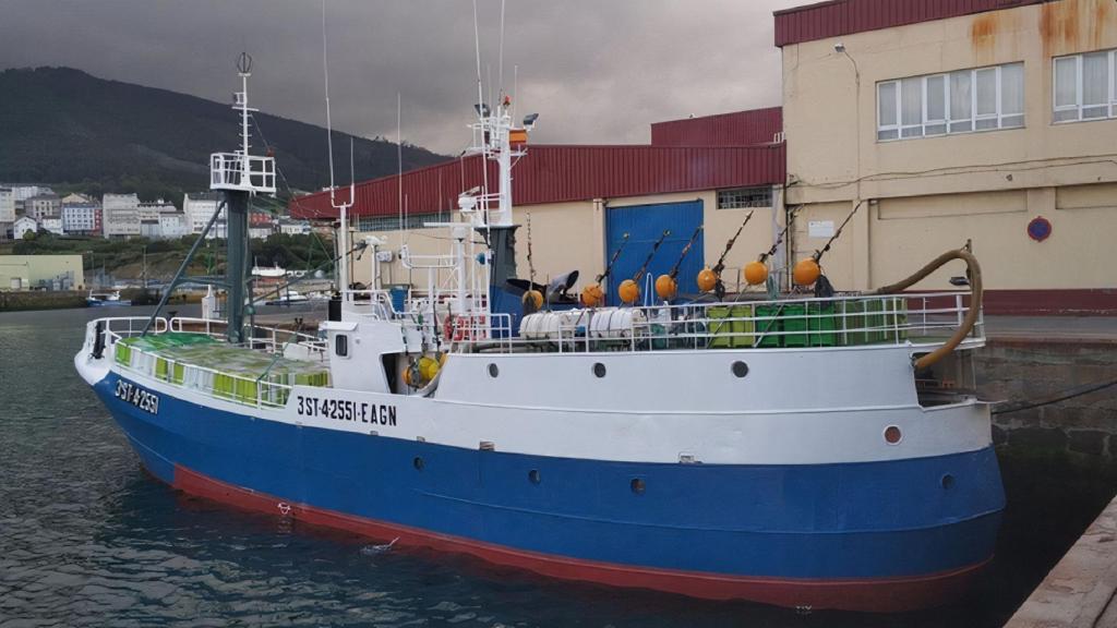 Buque palangrero ‘Valle Fraga’.