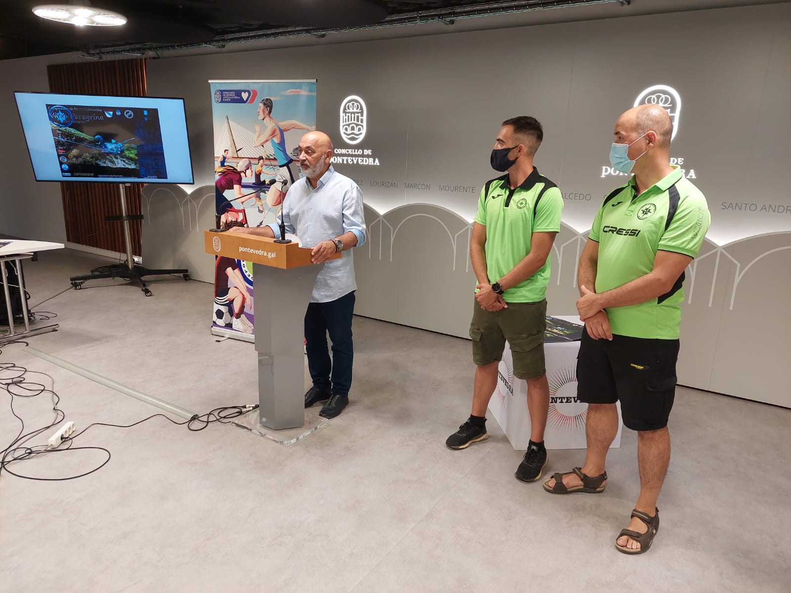 Presentación del XXIII Campionato Virxe Peregrina de Pesca Subacuática.