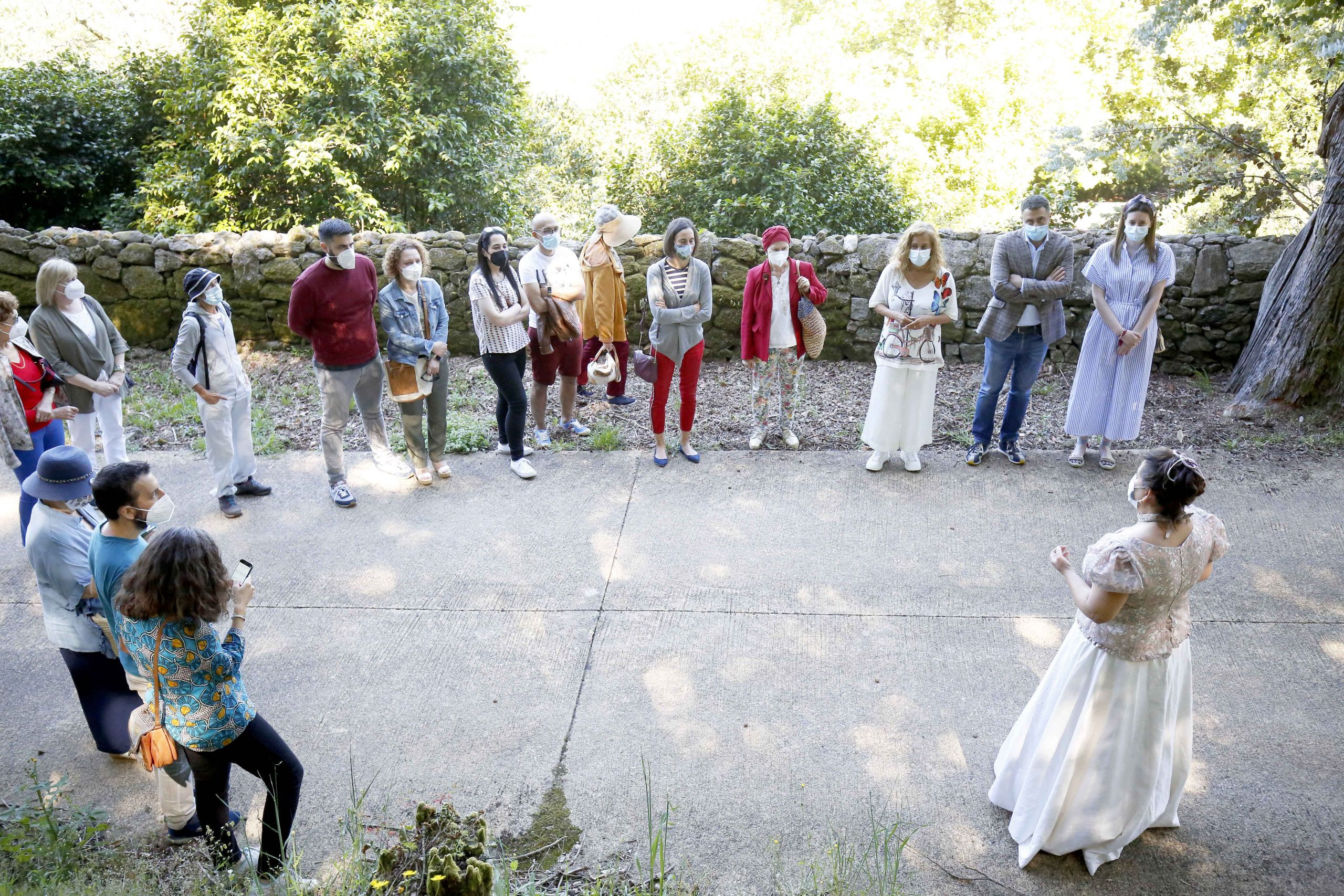Visita caracterizada al Castillo de Soutomaior (Deputación de Pontevedra).