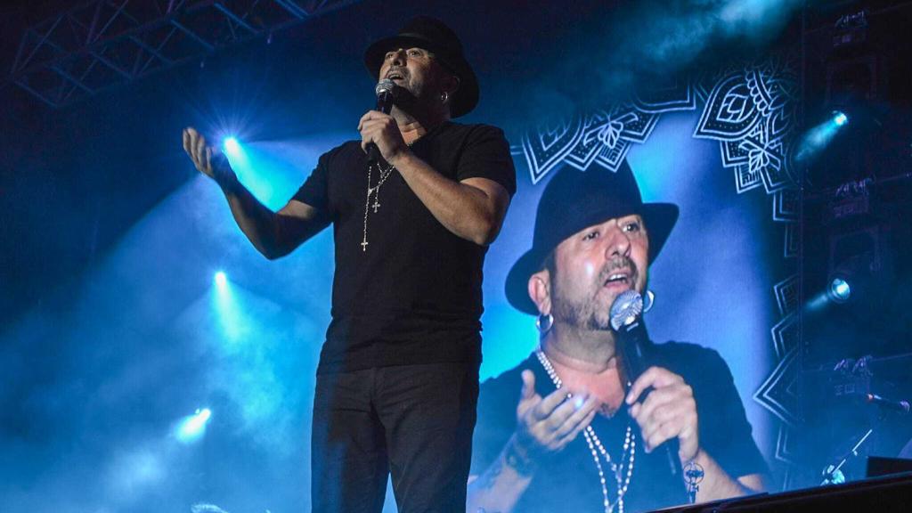 Selu en uno de los momentos del concierto de anoche.