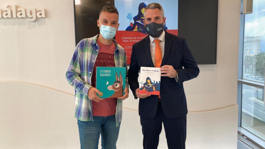 Ismael Fernández en la Diputación de Málaga.