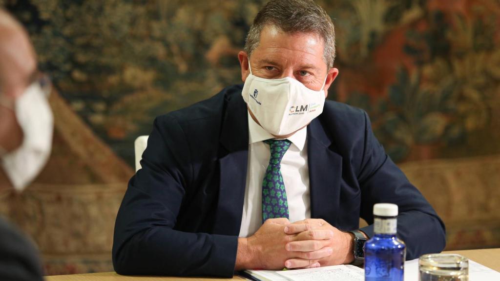 Emiliano García-Page, presidente de Castilla-La Mancha. Fotos: Ó. HUERTAS