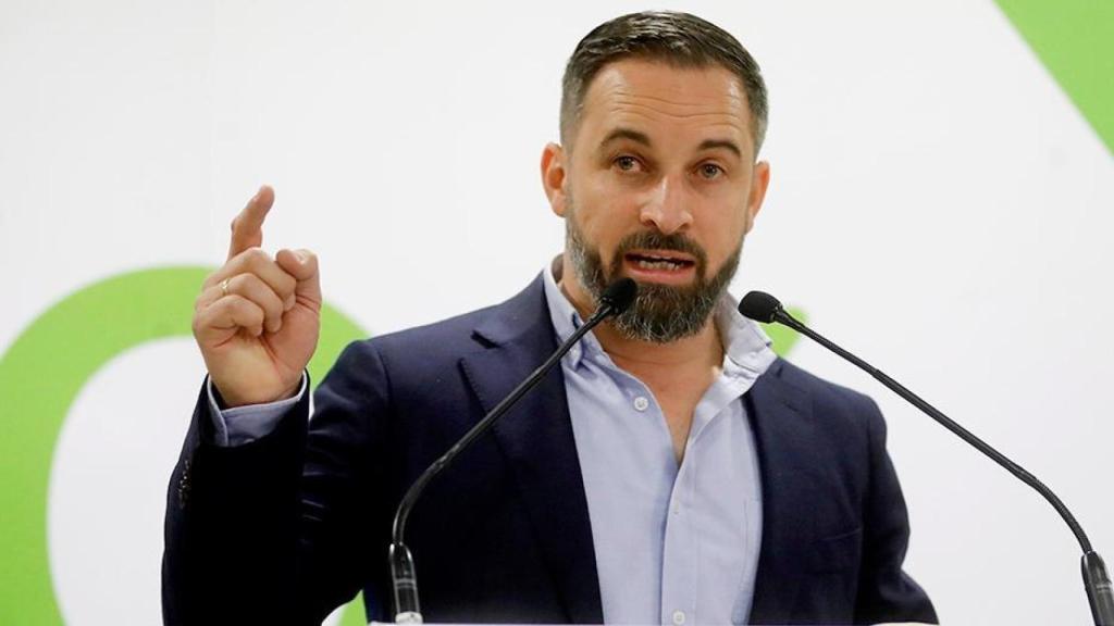 Santiago Abascal, presidente de Vox.