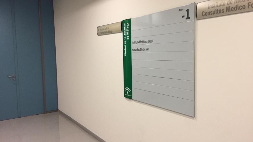 Imagen del interior del IML de Málaga.