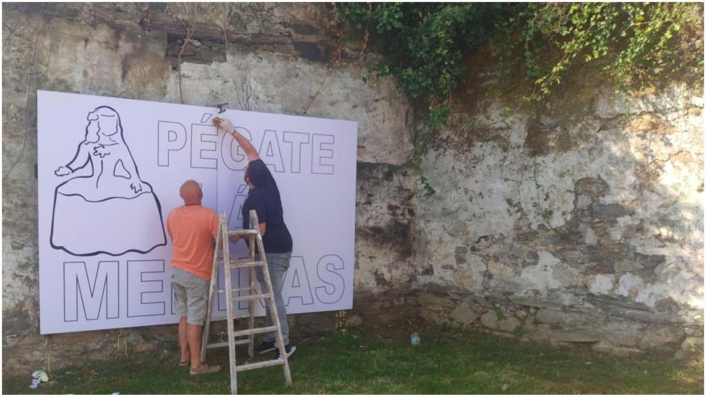 El panel se encuentra en el aparcamiento disuasorio.