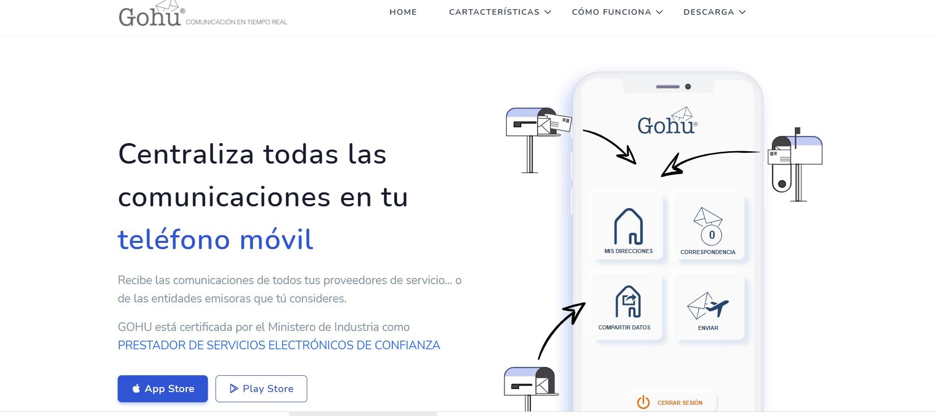 App que será necesaria para la reserva de entradas. Foto: Gohu.