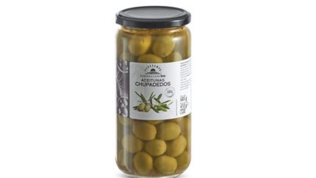 Aceitunas chupadedos