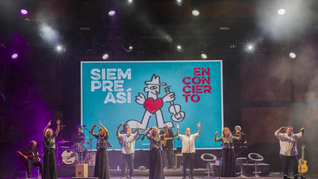 Siempre Así, en el concierto