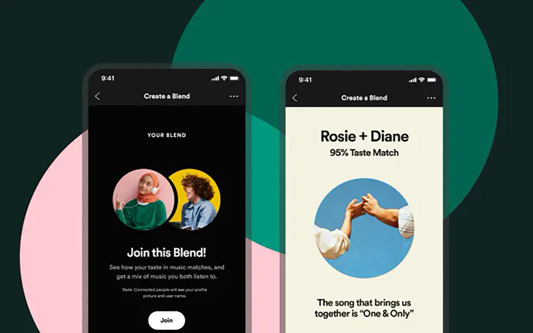 Spotify con Blend