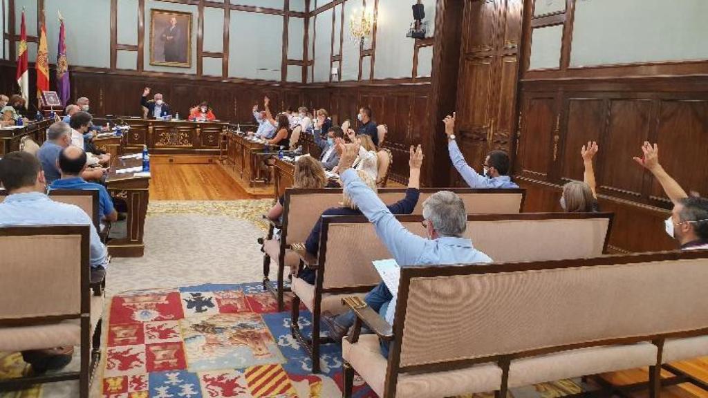 Votación de la Cuenta General en la Diputación de Guadalajara