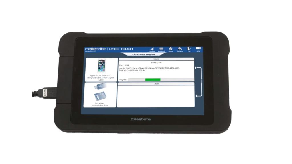 Diseño del Cellebrite UFED Touch 2.
